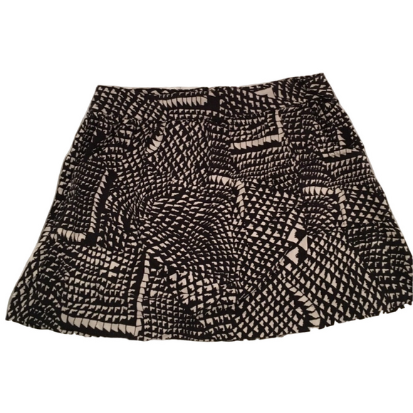 Forever 21 Dresses & Skirts - FOREVER 21 Black & Cream Tribal Print Mini-Skirt Size L
